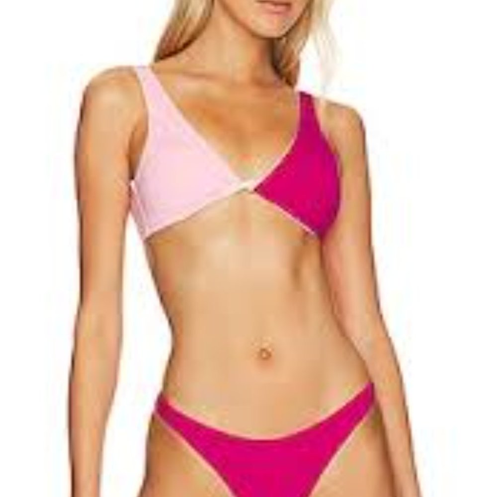 NWT: l*space Luna Bikini Top Size M